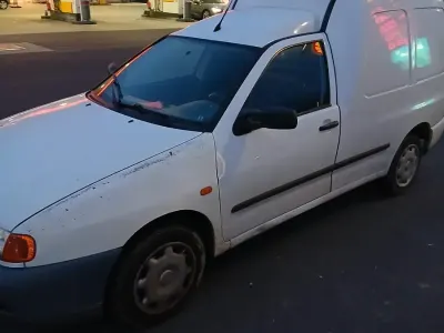 Gebraucht VW Caddy 60 PS (44 kW) 1996 Weiß Van / Kleinbus