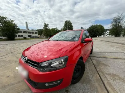 Gebraucht VW Polo 69 PS (50 kW) 2010 Rot Kleinwagen