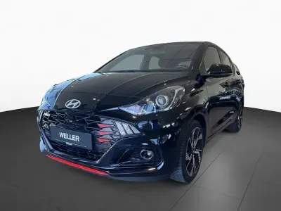 Gebraucht Hyundai i10 N Line 101 PS (74 kW) 2023 Schwarz Kleinwagen