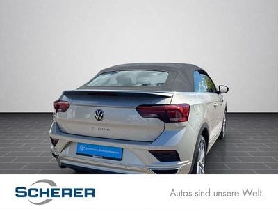 Second-hand VW T-Roc Cabriolet R-line 150 CP (110 kW) 2022 Argintiu Cabrio
