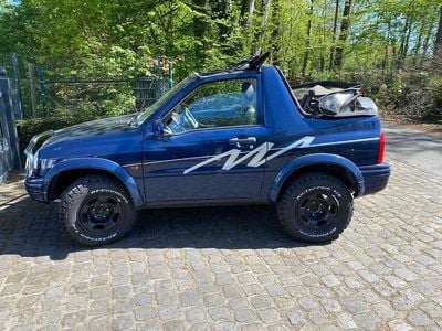Gebraucht Suzuki Grand Vitara 94 PS (69 kW) 2003 Blau Cabrio
