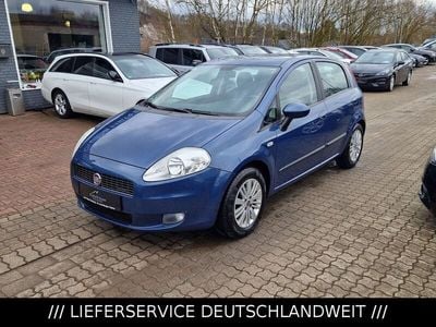 Gebraucht Fiat Grande Punto Emotion 90 PS (66 kW) 2008 Blau Kleinwagen