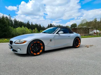 Usata BMW Z4 231 CV (169 kW) 2003 Argento Cabrio