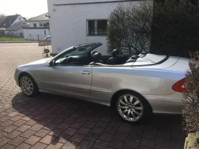 Gebraucht Mercedes CLK240 Avantgarde 170 PS (125 kW) 2004 Silber Cabrio