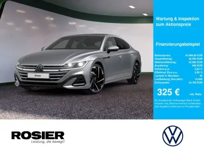 Gebraucht VW Arteon R-line 200 PS (147 kW) 2022 Silber / pyrit silber (metallic) Limousine