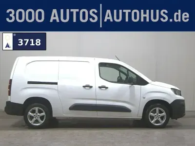 Gebraucht Peugeot Partner 131 PS (96 kW) 2021 Lack weiss banquise/typ aussenverkleidun Van / Kleinbus