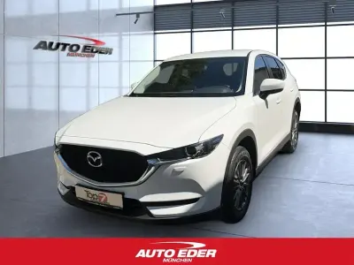 Gebraucht Mazda CX-5 Center-Line 165 PS (121 kW) 2021 Weiss SUV