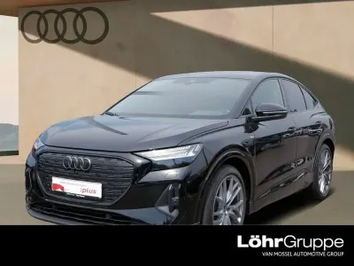 Gebraucht Audi Q4 Sportback e-tron S-Line 125 kW (170 PS) 2023 Mythosschwarz metallic SUV