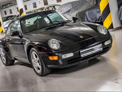 Schwarz Gebraucht 1997 Porsche 993 Cabrio | 92.000 €