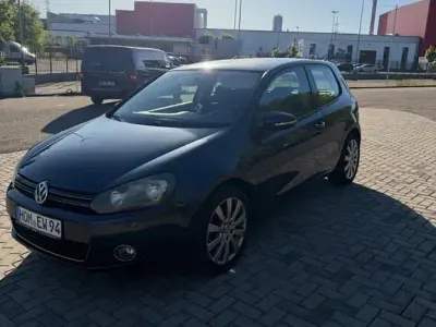 Second-hand VW Golf VI Highline 122 CP (89 kW) 2009 Albastru Hatchback