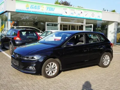 Gebraucht VW Polo Highline 116 PS (85 kW) 2019 Schwarz Kleinwagen