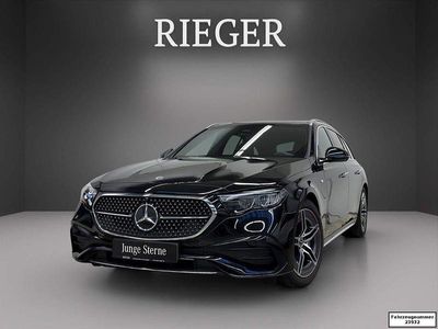 Schwarz Gebraucht 2025 Mercedes E300 AMG Limousine | 52.459 € (Fairer Preis)
