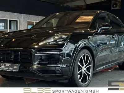 Gebraucht Porsche Cayenne Turbo Coupe Sport 549 PS (403 kW) 2022 Schwarz SUV