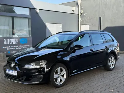 Usata VW Golf VII 105 CV (77 kW) 2013 Nero Station wagon