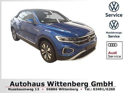 Gebraucht VW T-Roc Cabriolet Move 150 PS (110 kW) 2024 Blau Cabrio