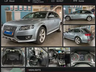 Gebraucht Audi A4 Allroad Comfort 239 PS (175 kW) 2009 Grau Kombi