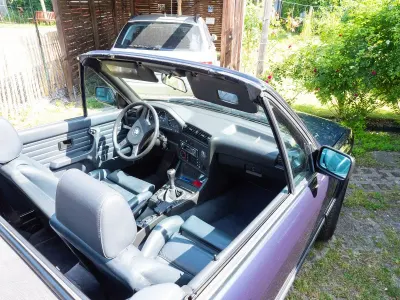 Gebraucht BMW 320 Cabriolet Sport Line 129 PS (94 kW) 1989 Blau Cabrio