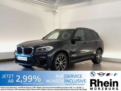 Brugt BMW X3 M Sport 286 HK (210 kW) 2021 Sort SUV