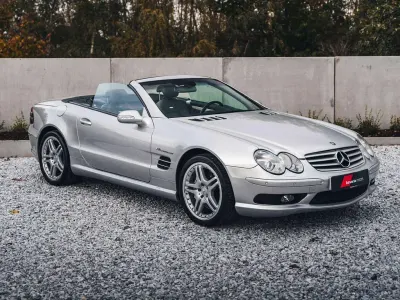 Gebraucht Mercedes SL55 AMG AMG 500 PS (367 kW) 2003 Silber Cabrio