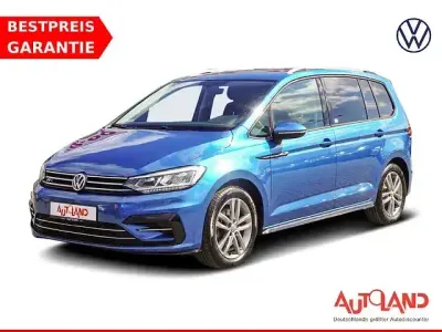 Gebraucht VW Touran R-line 150 PS (110 kW) 2019 Blau Van / Kleinbus