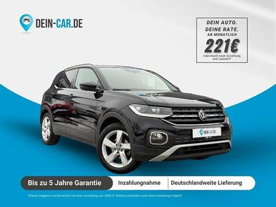 Schwarz Gebraucht 2022 VW T-Cross Style SUV | 21.990 € (Fairer Preis)