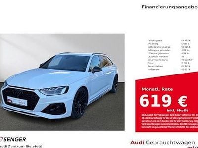 Begagnad Audi RS4 Ambiente 470 HK (345 kW) 2023 Vit Kombi