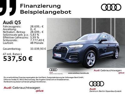 Grau Gebraucht 2021 Audi Q5 Ambiente SUV | 28.699 € (Guter Preis)