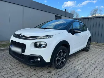 Gebraucht Citroën C3 Shine 82 PS (60 kW) 2019 Weiß Kleinwagen