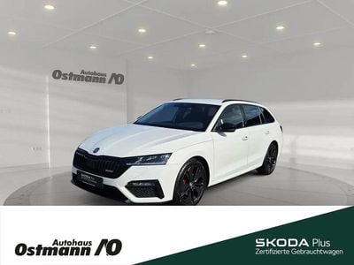 Gebraucht Skoda Octavia RS 200 PS (147 kW) 2023 Candyweiss Kombi