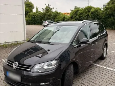 Gebraucht VW Sharan Join 150 PS (110 kW) 2018 Schwarz Van / Kleinbus