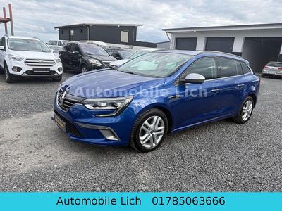 Second-hand Renault Mégane GrandTour GT-Line 131 CP (96 kW) 2017 Albastru Break