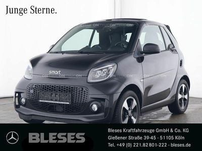 Schwarz Gebraucht 2024 Smart ForTwo Electric Drive Exclusive Cabrio | 17.900 € (Guter Preis)