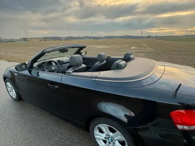 Gebraucht BMW 118 Cabriolet 143 PS (105 kW) 2010 Schwarz Cabrio