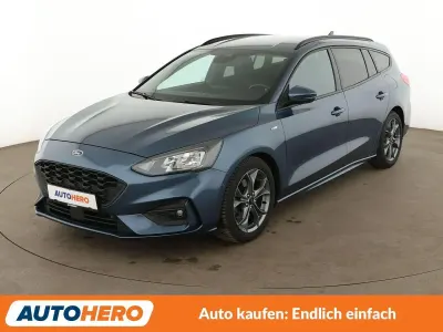 Usata Ford Focus ST-Line 120 CV (88 kW) 2020 Blu Station wagon