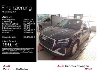 Gebraucht Audi Q2 S-Line 150 PS (110 kW) 2023 Mythosschwarz metallic SUV