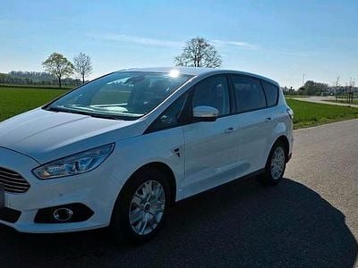 Gebraucht Ford S-MAX S 160 PS (117 kW) 2018 Weiß Van / Kleinbus