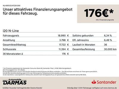 Gebraucht Hyundai i20 N Line 120 PS (88 kW) 2023 Grau Kleinwagen