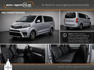 Gebraucht Toyota Proace Verso 177 PS (130 kW) 2023 Silber metallic Kombi