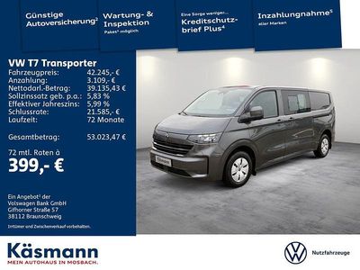 Neu VW Transporter 150 PS (110 kW) 2025 Grau Van
