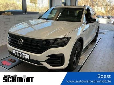 Gebraucht VW Touareg R-line Plus 421 PS (309 kW) 2020 Oryxweiß perlmutteffekt SUV