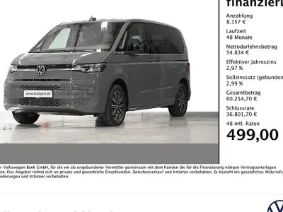 Neu VW Multivan 204 PS (150 kW) 2026 Grau Van / Kleinbus