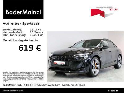 gebraucht Audi e-tron 55 quattro S line AHK Kam. HUD