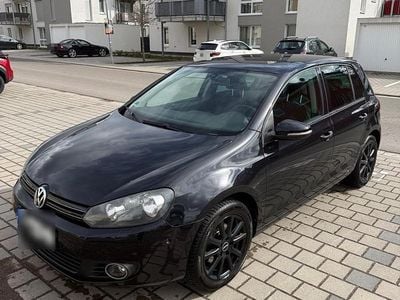Gebraucht VW Golf VI Comfortline 86 PS (63 kW) 2011 Schwarz Kleinwagen