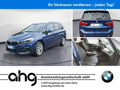 Gebraucht BMW 220 Gran Tourer Advantage 190 PS (139 kW) 2021 Blau Van / Kleinbus