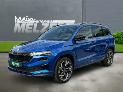 Neu Skoda Karoq SportLine 190 PS (139 kW) 2026 Blau SUV