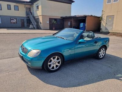Gebraucht Mercedes SLK200 136 PS (100 kW) 1998 Grün Cabrio