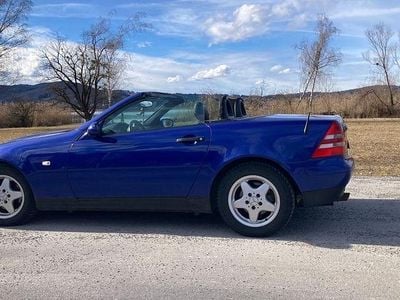 Gebraucht Mercedes SLK200 136 PS (100 kW) 1999 Blau Cabrio