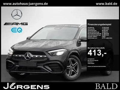 Schwarz metalliclack kosmosschwarz Gebraucht 2024 Mercedes GLA220 AMG SUV | 43.480 € (Fairer Preis)