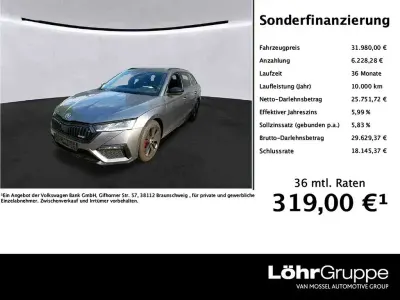 Gebraucht Skoda Octavia RS 200 PS (147 kW) 2023 Graphitegrau metallic Kombi