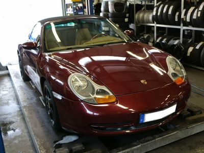 gebraucht Porsche 996 Rot Metallic Schaltgetriebe 300 HP
